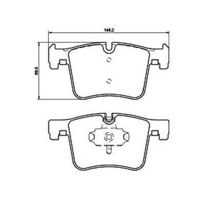 MTECPAD4524 Plaquettes de frein performance Brakes and Spacers