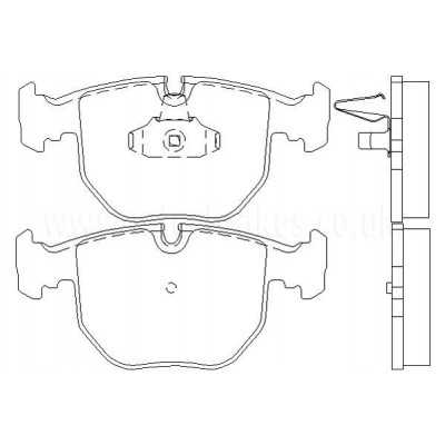 DP31036C Plaquettes de frein EBC Redstuff