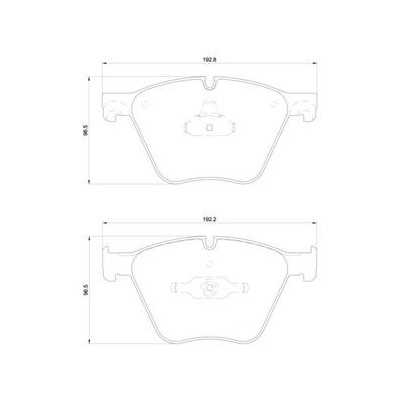 MDB2981 Plaquettes de frein Performance Mintex