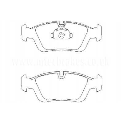 P06024 Plaquettes de frein Brembo