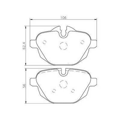 MDB2948 Plaquettes de frein Performance Mintex