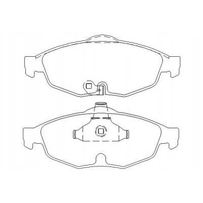 MDB2315 Plaquettes de frein Performance Mintex