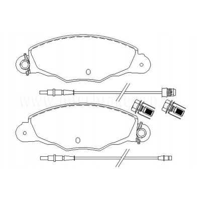 BW770 Plaquettes de frein Performance Brakeworld