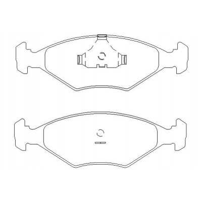 MDB1912 Plaquettes de frein Performance Mintex