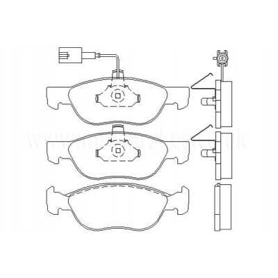 DP41060R Plaquettes de frein EBC Yellowstuff