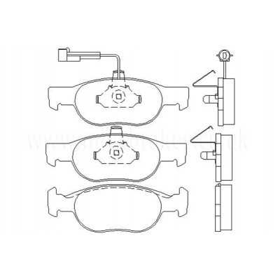 VFM655 Plaquettes de frein Performance Brakeworld