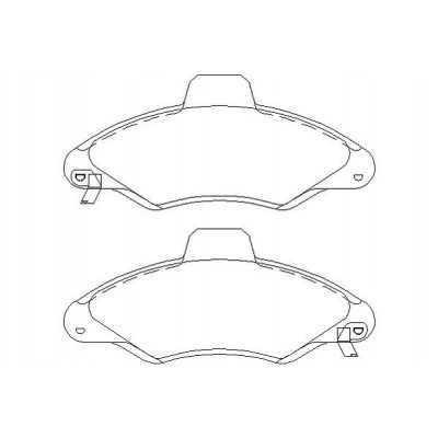 MDB1842 Plaquettes de frein Performance Mintex