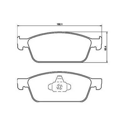 DP32145C Plaquettes de frein EBC Redstuff