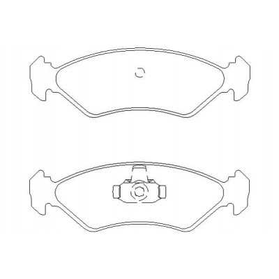 MDB1884 Plaquettes de frein Performance Mintex