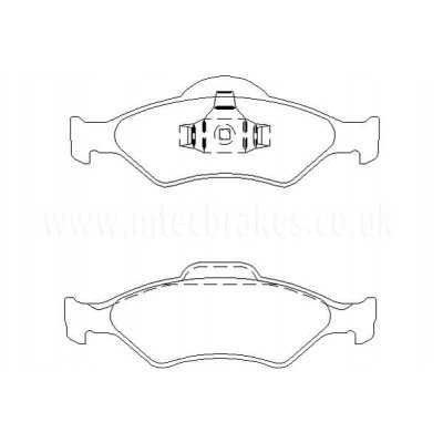 DP41300R Plaquettes de frein EBC Yellowstuff