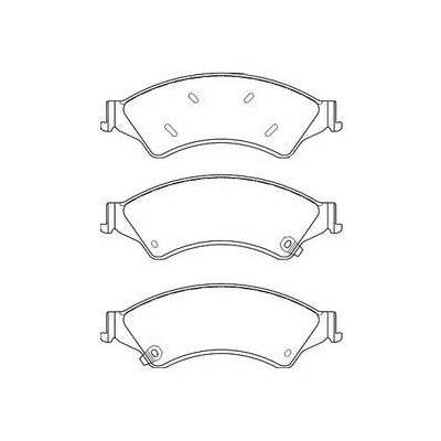 MDB3265 Plaquettes de frein Performance Mintex