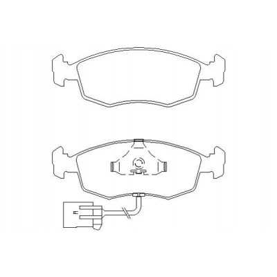 MDB1641 Plaquettes de frein Performance Mintex