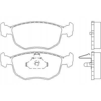 BW578 Plaquettes de frein Performance Brakeworld