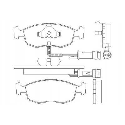 MDB1236 Plaquettes de frein Performance Mintex