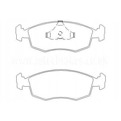 DP4605/2R Plaquettes de frein EBC Yellowstuff