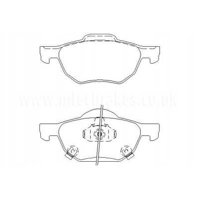 DP41525R Plaquettes de frein EBC Yellowstuff