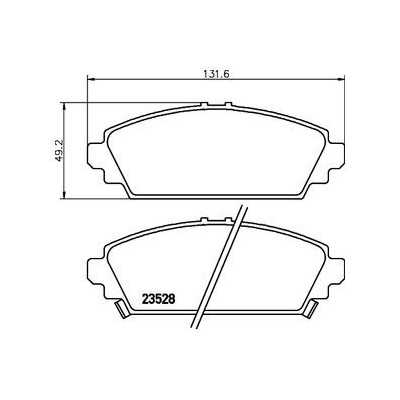 MDB1988 Mintex Brake Pad