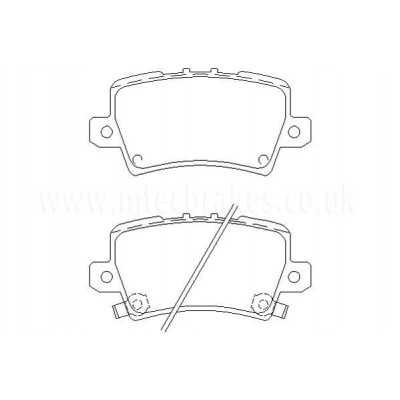 LP1971 Delphi Brake Pads