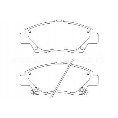 MDB3063 Plaquettes de frein Performance Mintex