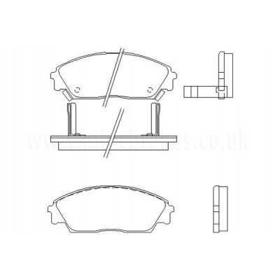 DP3706C Plaquettes de frein EBC Redstuff