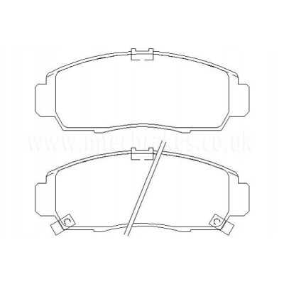 DP41610R Plaquettes de frein EBC Yellowstuff