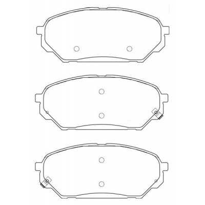 MDB3404 Plaquettes de frein Performance Mintex