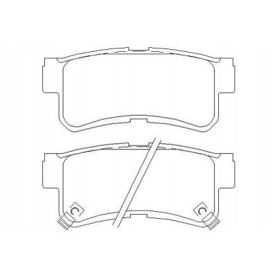 MDB2295 Plaquettes de frein Performance Mintex