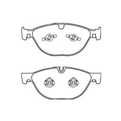 MDB3376 Plaquettes de frein Performance Mintex