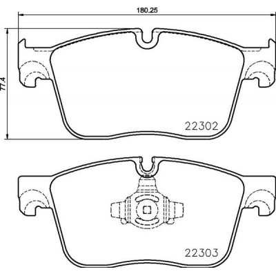 MDB3836 Plaquettes de frein Performance Mintex