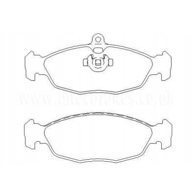 DP41198R Plaquettes de frein EBC Yellowstuff