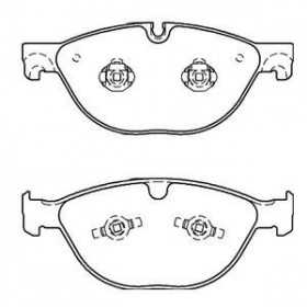 MDB3140 Plaquettes de frein Performance Mintex