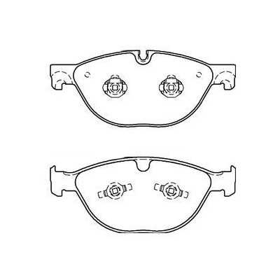 MDB3140 Plaquettes de frein Performance Mintex