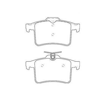 MDB3171 Plaquettes de frein Performance Mintex