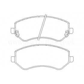 MDB2215 Plaquettes de frein Performance Mintex