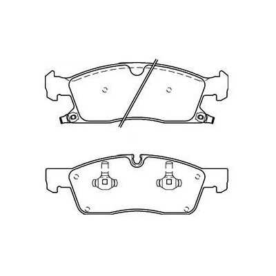 MDB3154 Plaquettes de frein Performance Mintex