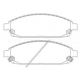 MTECPAD4234 Plaquettes de frein performance Brakes and Spacers