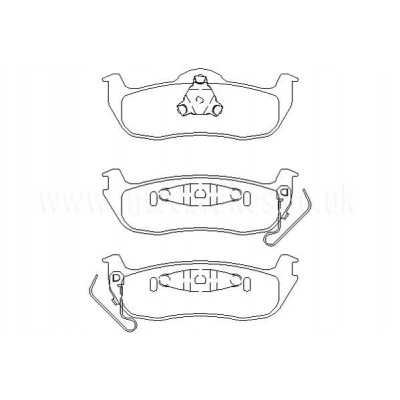 MDB2706 Plaquettes de frein Performance Mintex