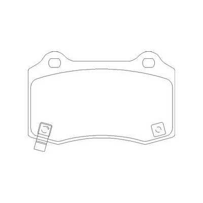 MDB2997 Plaquettes de frein Performance Mintex