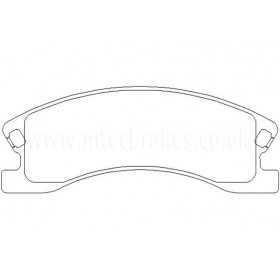 DP41664R Plaquettes de frein EBC Yellowstuff