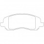 MDB2916 Plaquettes de frein Performance Mintex