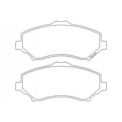 MDB3004 Plaquettes de frein Performance Mintex