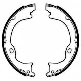 MTECSH1510 Garnitures du tambour de frein