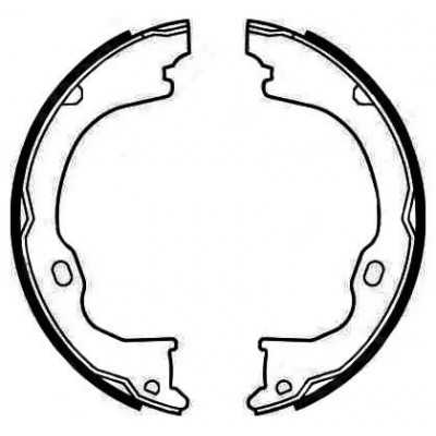 MTECSH1510 Garnitures du tambour de frein