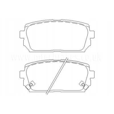 DP21810 Plaquettes de frein EBC Greenstuff 