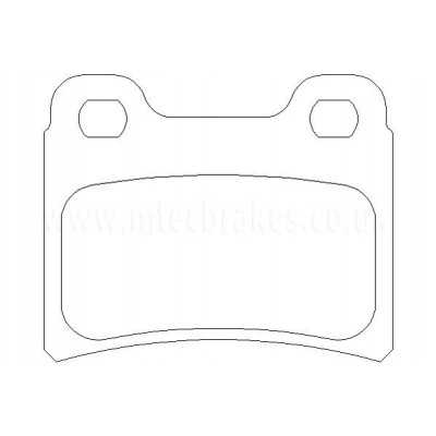 MDB1554 Plaquettes de frein Performance Mintex