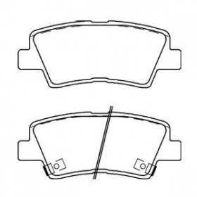 MDB3306 Plaquettes de frein Performance Mintex