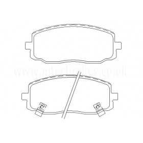 MDB2720 Plaquettes de frein Performance Mintex