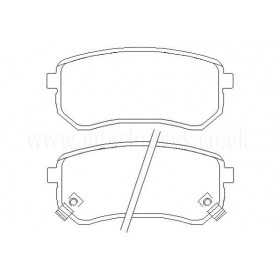 MDB2799 Plaquettes de frein Performance Mintex