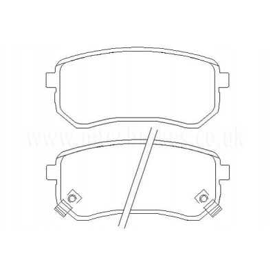 MDB2799 Plaquettes de frein Performance Mintex