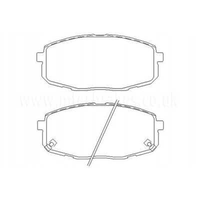 MDB2608 Plaquettes de frein Performance Mintex